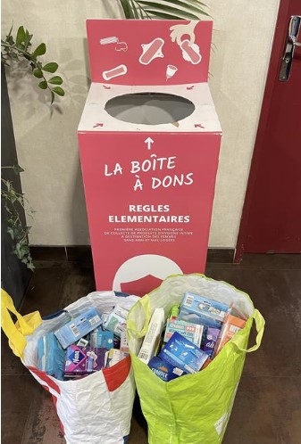 Précarité menstruelle : un immense merci pour vos généreux dons ! Votre soutien fera la différence !
