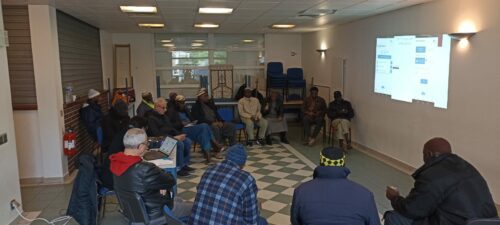 Mois d’avril de la promotion sociale : – Atelier numérique et prévention cancer colorectal à la résidence sociale Rousseau à Ivry (94). Félicitation au binôme de médiateurs présent sur place !