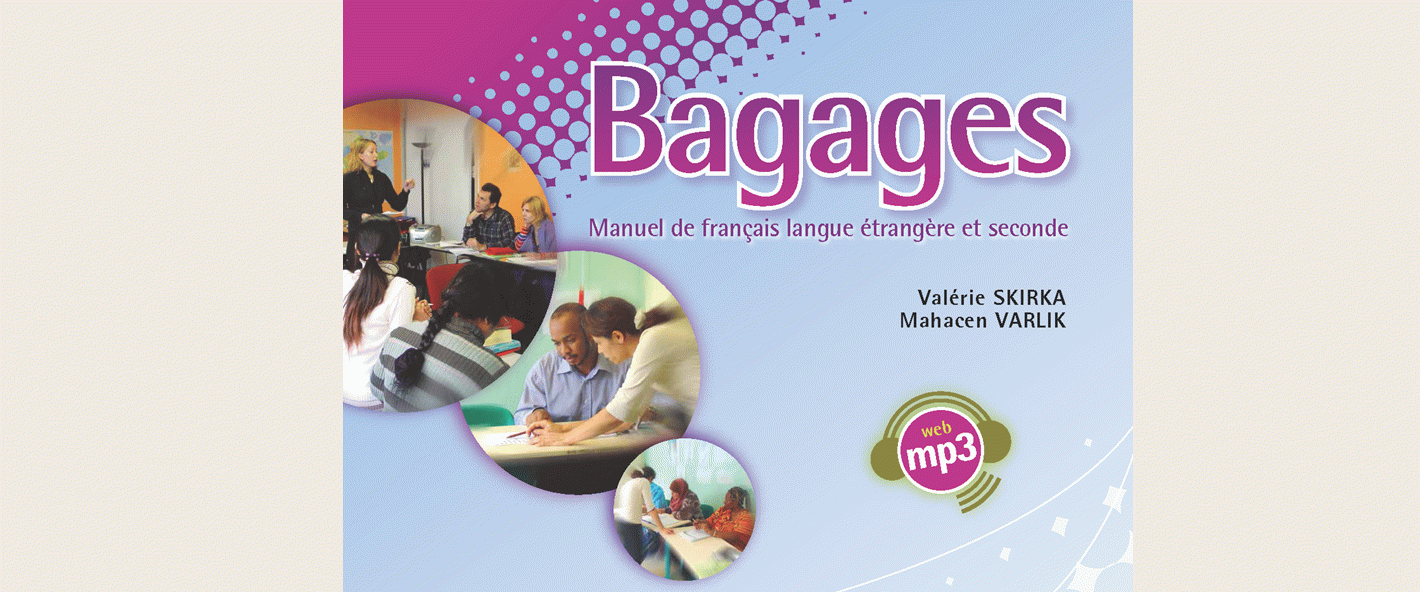 Bagages, un manuel de français langue étrangère édité par Coallia