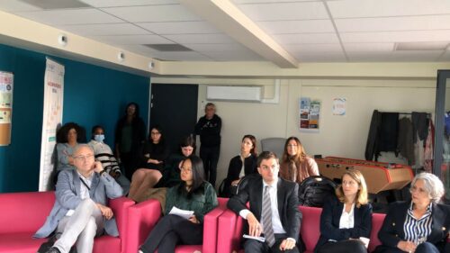 Pour la 4eme édition de la semaine des pensions de famille, Jérôme d’Harcourt, Dihal, a fait le choix d ouvrir cette semaine avec la visite de la PF d Antony en la présence du President de l’AFFIL, Gérard Barbier. Cette rencontre a permis d’échanger avec les équipes de Coallia et de Batigère
