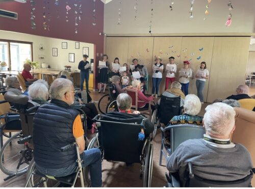 Chorale bénévole à l’Ehpad La Maison du Telhuet