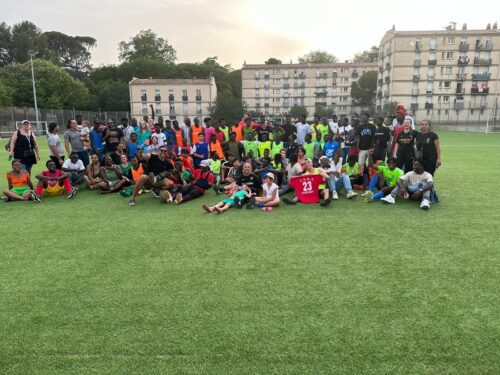 Le 28/06/2024, premier tournois « COPA COALLIA » organisé à Montpellier par les équipes œuvrant pour l’accompagnement des MNA sur le territoire Occitanie. Nos 6 equioes de 8 joueurs ont pu nous démontrer que le football est un langage universel capable de transcender les barrières culturelles.