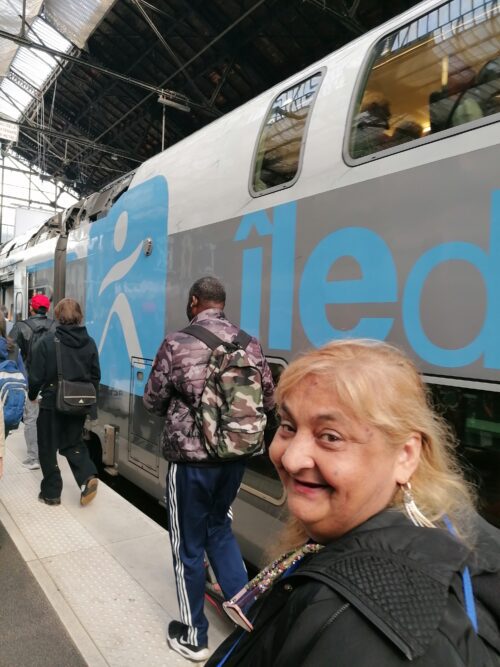 Première visite très attendue et très appréciée de Paris pour les résidents de la pension de famille de Sens ! :)