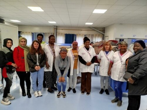 Semaine de l’Intégration: Organisation par AGIR 29 d’une visite pour des BPI d’une entreprise d’insertion « A toute Vapeur » à Quimper. Un grand merci à Mme Bourssaud et M. Burger ainsi qu’à l’ensemble des salariés pour nous avoir accueillie en présence de la direction DDETS, de la DT OFII Bretagne.