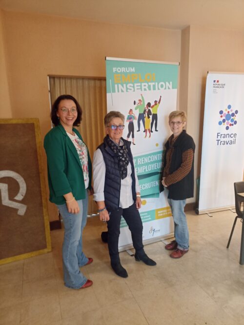 Ce mardi 15 Octobre, le Conseil Départemental de l’Yonne et France Travail organisaient leur traditionnel Forum Emploi – Insertion sur le Territoire de Toucy.Nous y étions présents pour accompagner les bénéficiaires du RSA suivis par la GAD (Garantie d’Activité Départementale).Service Insertion 89
