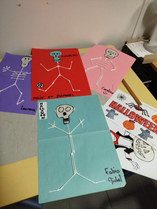 Atelier collectif organisé à la résidence sociale d’Avallon, réunissant les résidents adultes et enfants de tous les services ( Résidence Sociale, PF, CADA, SHT et HUDA ). Au programme était proposé : maquillage, activités manuelles et goûter en musique effrayante.