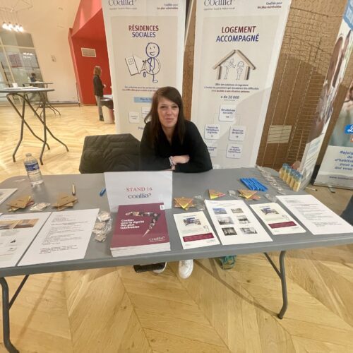 Forum « Destination logement » à Saint Quentin! organisé par AEP.Première participation de Coallia avec les différents partenaires #PartenordHabitat #CAF #Clesence #ActionLogement