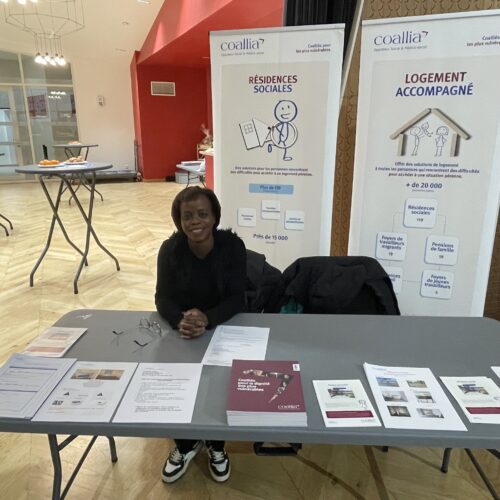 Forum « Destination logement » à Saint Quentin! organisé par AEP.Première participation de Coallia avec les différents partenaires #PartenordHabitat #CAF #Clesence #ActionLogement