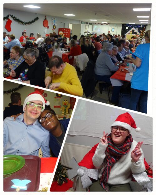 Le foyer a fait sa fête de Noël mercredi dernier. Résidents, proches et professionnels se sont réunis autour d’un délicieux repas suivi d’un présent gourmand offert par l’établissement. Ce lundi M. le maire et son équipe sont venus offrir le colis de Noël aux résidents. La magie de Noël de Calonne!