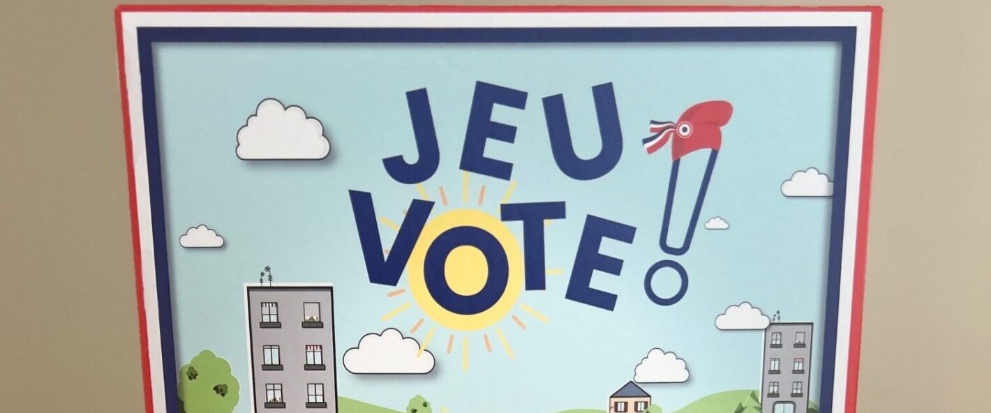 Les coffrets « Jeu Vote ! » édités par Coallia sont arrivés dans les dispositifs !