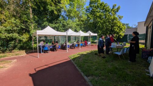 Forum santé à la résidence sociale de Montigny : 58 participants issus de 5 dispositifs réunis autour d’une journée dédiée à la prévention. Grâce à la présence de 5 partenaires santé, le public a pu bénéficier d’actions de sensibilisation et de dépistages TROD.
